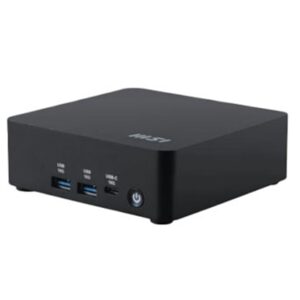 PC MSI MINI AI CUBI NUC BAREBONE 1UMG-018BEU ULTRA7 2XDDR5 2XM.2 2XHDMI USB WIFI BT 2XLAN 2XTHUNDERBOLT VESA FREEDOS