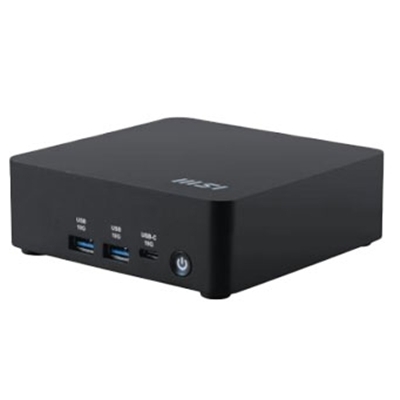 PC MSI MINI AI CUBI NUC BAREBONE 1UMG-018BEU ULTRA7 2XDDR5 2XM.2 2XHDMI USB WIFI BT 2XLAN 2XTHUNDERBOLT VESA FREEDOS