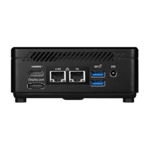 PC MSI MINI CUBI 5 BAREBONE 1M-440BEU CORE3-100U 1XM.2 1X2.5 2XDDR5-5200(MAX 64GB) HDMI USB DP WIFI6E BT LAN TPM VESA 3Y