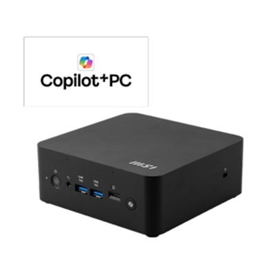 PC MSI MINI COPILOT+ PC CUBI NUC AI+ 2MG-028EU ULTRA9 32GB SSD2TB USB CR HDMI BT LAN WIFI6E W11PRO VESA 3Y FINO:30/06