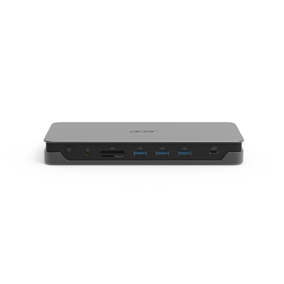 DOCKING STATION ACER GP.DCK11.01Q USB TYPE-C GRIGIO 2Y 3XUSB-A 1XUSB-C LAN 2XHDMI DP 1XSD 3.0 1XMICROSD FINO:30/06
