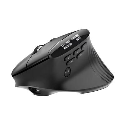 MOUSE ACER HP.EXPBG.020 SMART FIT VERTICAL MOUSE WIRELESS 2Y NERO 8000DPI SPLIT ERGONOMICO 10PULSANTI
