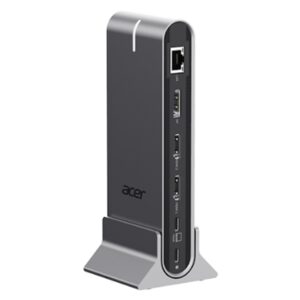 DOCKING STATION ACER 15IN1 TYPE C UNIVERSAL HP.DSCAB.022 SILVER 5XUSB-A 1XUSB-C 2Y 2XHDMI 4K@60HZ MAX 1XDP 8K@30HZ MA FINO:30/06