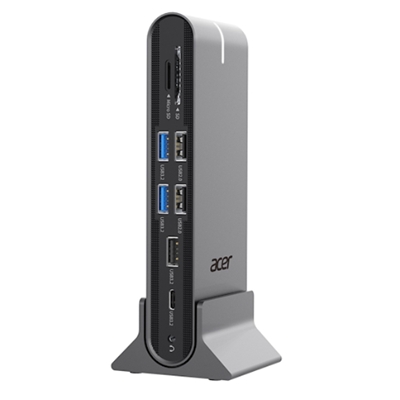 DOCKING STATION ACER 15IN1 TYPE C UNIVERSAL HP.DSCAB.022 SILVER 5XUSB-A 1XUSB-C 2Y 2XHDMI 4K@60HZ MAX 1XDP 8K@30HZ MA FINO:30/06