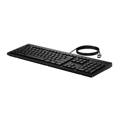 TASTIERA HP WIRED 125 G2 USB AY2Y7AA BLACK 1Y FINO:31/12