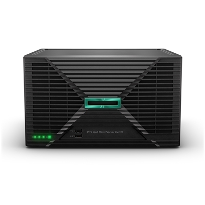 MICROSERVER HPE P74439-425 GEN11 PENTIUM G7400 2C 3.7GHZ 1X16GB DDR5 VROC 1X1TB 4X3.5 NONHPNOODD 4GLAN 180W GAR1 AN FINO:07/06