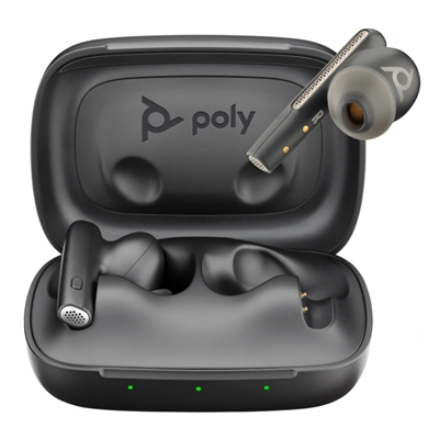 AURICOLARI BT POLY 7Y8H3AA VOYAGER FREE 60UC BLACK ADATTATORE BT USB-A PER PC CUSTODIA PER RICARICA 2Y CUSCINETTI S/M/L