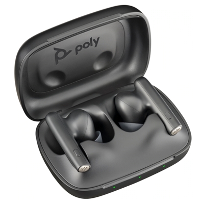 AURICOLARI BT POLY 7Y8H3AA VOYAGER FREE 60UC BLACK ADATTATORE BT USB-A PER PC CUSTODIA PER RICARICA 2Y CUSCINETTI S/M/L