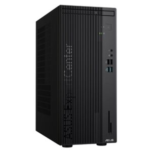 PC ASUS 15LT MINI TWR D501MERES-314100001X BLK I3-14100 8DDR5 512SSD W11PRO 1YOS ODD RJ45 HDMI VGA 8USB T+M 1XCOM TPM