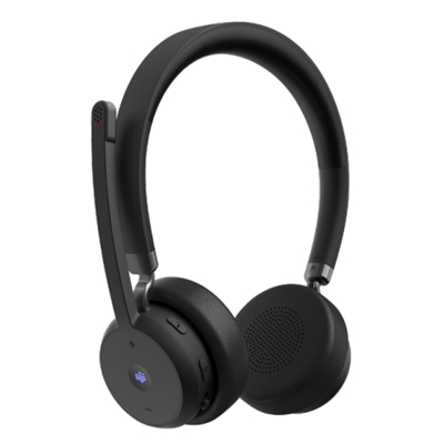 CUFFIE+MICROFONO LENOVO WIRELESS VOIP (TEAMS) 4XD1M80020 PLUG-AND-PLAY CAVO1