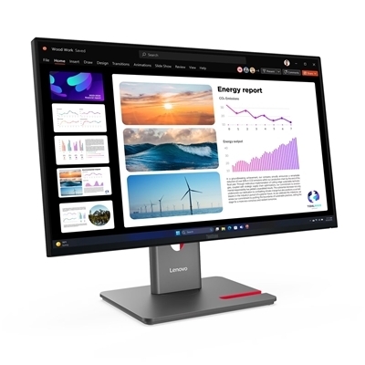 MONITOR LENOVO THINKVISION P24Q-40 64B2GAT1EU 23.8QHD IPS AG 16:9 4MS 300CD/M2 3Y VESA 5USB HDMI 2DP PIVOT LIFT TILT FINO:31/07