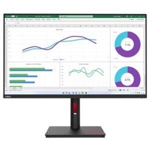 MONITOR LENOVO THINKVISION T32H-30 63D3GAT1EU 31.5QHD IPS AG FULLDOCK 16:9 4MS 350CD/M2 3Y TILT SWIVEL PIVOT LIFT VESA