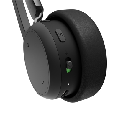 CUFFIE+MICROFONO LENOVO WIRELESS STERO HEADSET 4XD1Q30302 CANCELLAZ ATTIVA RUMORE BT5.3 2Y