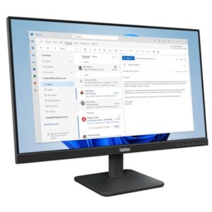 MONITOR LENOVO THINKVISION S24-4E 64B5KAT1EU 23.8FHD IPS AG 16:9 BLK 4MS 250CD/M2 3Y VESA TILT HDMI VGA FINO:30/06