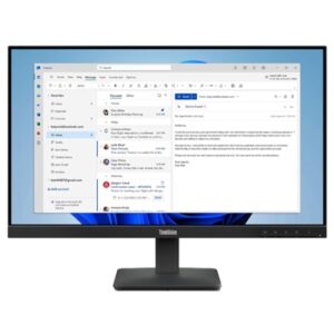 MONITOR LENOVO THINKVISION S24-4E 64B5KAT1EU 23.8FHD IPS AG 16:9 BLK 4MS 250CD/M2 3Y VESA TILT HDMI VGA FINO:30/06