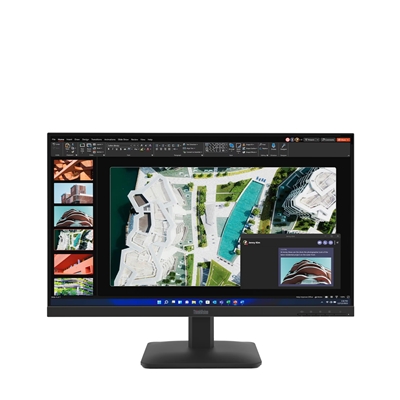 MONITOR LENOVO THINKVISION S27-4E 64BEKAT1EU 27FHD IPS AG 16:09 BLK 4MS 300CD/M2 3Y VESA HDMI VGA TILT FINO:30/06