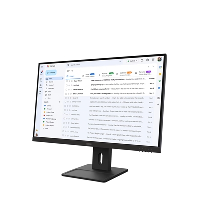 MONITOR LENOVO THINKVISION E27-40 64BCMAT4EU 27FHD IPS AG 16:9 BLK 4MS 300CD/M2 3Y MM VESA HDMI DP VGA TILT SWIVEL PIVOT LIFT
