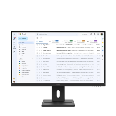 MONITOR LENOVO THINKVISION E27-40 64BCMAT4EU 27FHD IPS AG 16:9 BLK 4MS 300CD/M2 3Y MM VESA HDMI DP VGA TILT SWIVEL PIVOT LIFT