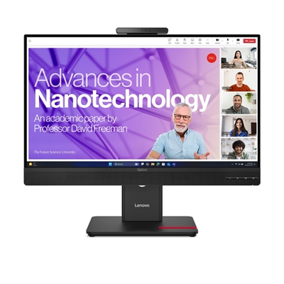 MONITOR LENOVO THINKVISION T24-4V 64B6MAT1EU 23.8FHD IPS AG 16:09 4MS 250CD/M2 3Y CAM MM VESA HDMI DP VGA TILT SWIV PIVOT LIFT