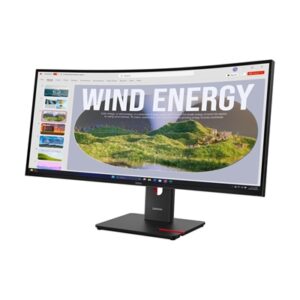 MONITOR LENOVO CURVED T34WD-40 64AEGAT1EU 34WQHD VA AG FULLDOCK 21:09 4MS 300CD/M2 3Y CAM MM TILT SWIVEL PIVOT LIFT