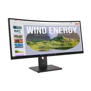 MONITOR LENOVO CURVED T34WD-40 64AEGAT1EU 34WQHD VA AG FULLDOCK 21:09 4MS 300CD/M2 3Y CAM MM TILT SWIVEL PIVOT LIFT