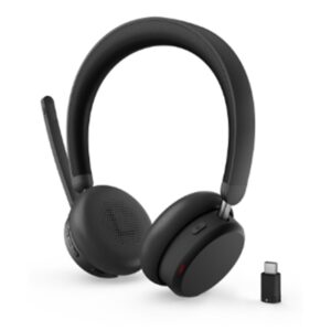 CUFFIE+MICROFONO LENOVO WIRELESS ANC DUAL MODE (TEAMS) 6550 4XD1S19778 USBC BT5.3 CANCELLAZIONE DEL RUMORE 3Y FINO:30/06