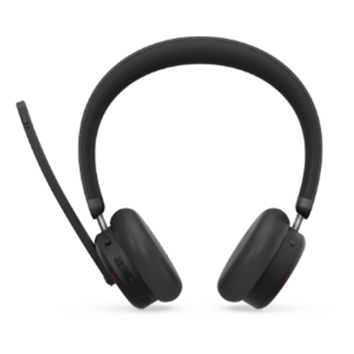 CUFFIE+MICROFONO LENOVO WIRELESS ANC DUAL MODE (TEAMS) 6550 4XD1S19778 USBC BT5.3 CANCELLAZIONE DEL RUMORE 3Y FINO:30/06