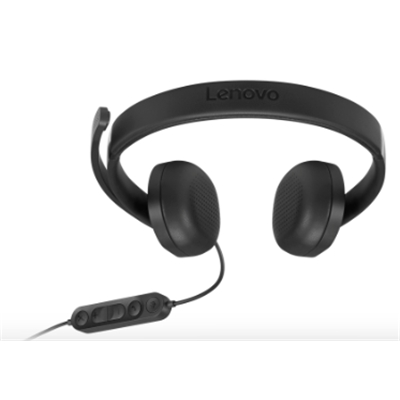 CUFFIE+MICROFONO LENOVO CABLATE VOIP 5000 (TEAMS) 4XD1R88995 DA USB-C A USB-A CAVO1.9MT PLUG AND PLAY 3Y FINO:30/06