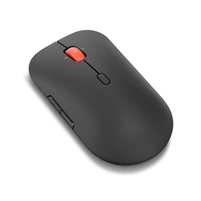 MOUSE LENOVO 4Y51S61876 WIRELESS MULTI-MODE PRO PLUS 6050 ERGONOMICO SKIN FRIENDLY BLACK BT5.0 3Y