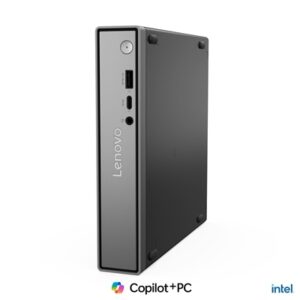 PC LENOVO COPILOT+PC THINKCENTRE NEO 50Q TINY 13HR000MIX 1LT ULTRA7-256V 16DDR5 512SSD W11PRO 1YOS MM T+M WIFI BT 6SU FINO:30/06