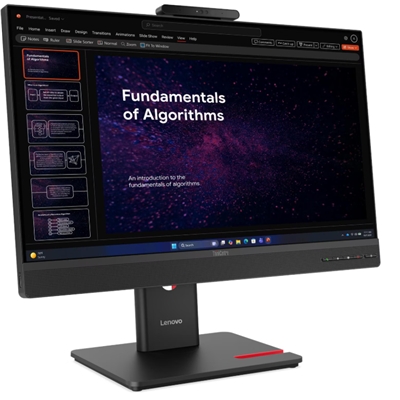 MONITOR LENOVO THINKCENTRE TIO24 13LAGAT6EU 23.8FHD IPS AG 16:9 BLK 4MS 250CD/M2 3Y CAM MM VESA TILT SWIVEL PIVOT LIFT