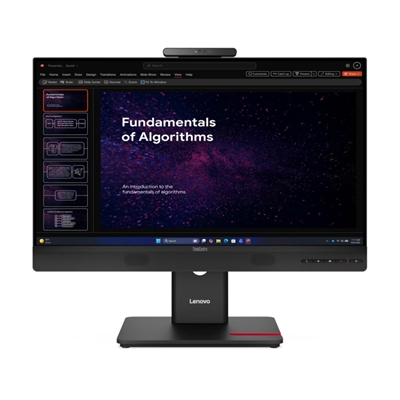 MONITOR LENOVO THINKCENTRE TIO24 13LAGAT6EU 23.8FHD IPS AG 16:9 BLK 4MS 250CD/M2 3Y CAM MM VESA TILT SWIVEL PIVOT LIFT