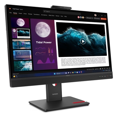 MONITOR LENOVO THINKCENTRE TIO27 13LCGAT6EU 27QHD IPS AG 16:9 BLK 4MS 350CD/M2 3Y CAM MM VESA TILT SWIVEL PIVOT LIFT