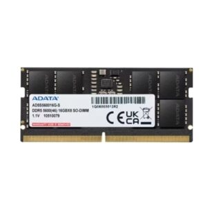 SO-DIMM DDR5 16GB 5600MHZ AD5S560016G-S ADATA CL46 SINGLE RANK