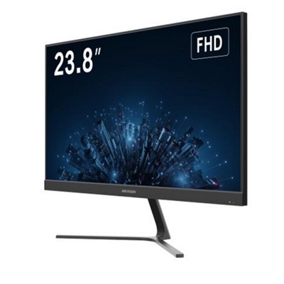MONITOR HIKVISION LCD IPS LED 23.8 WIDE FRAMELESS DS-D5024F2-6P2 6MS 100HZ FHD 4000:1 BLACK VGA HDMI VESA SAP 317500 FINO:30/06