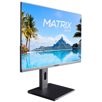 MONITOR YASHI MATRIX YCYZ23724 23.8 FHD VA 1MS MM 1920X1080 BLACK/SILVER 300CD/M2 VGA HDMI REG.ALT. 2Y FINO:30/06