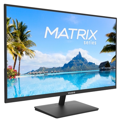 MONITOR YASHI MATRIX YZ2731 27 FHD VA 120HZ 1MS MM 1920X1080 BLACK 300CD/M2 4000:1 VGA HDMI LOWBLUELIGHT VESA 2YOC FINO:30/06