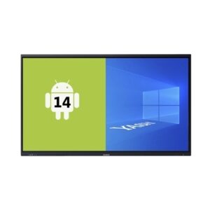 MONITOR YASHI LY6522 SUPERTOUCH 65 AI 4K 8/128GB 40 TOCCHI ANDROID 14 STAFFA 3YOC FINO:30/06