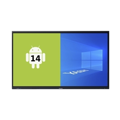 MONITOR YASHI LY6522 SUPERTOUCH 65 AI 4K 8/128GB 40 TOCCHI ANDROID 14 STAFFA 3YOC FINO:30/06