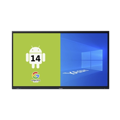 MONITOR YASHI LY8622 SUPERTOUCH 86 AI 4K 8/128GB 40 TOCCHI ANDROID 14 EDLA STAFFA 3YOC FINO:30/06