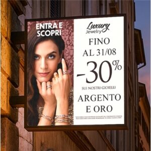 LED YASHI OUTODOOR INSEGNA DOUBLE-SIDE 640X640MM P4 IP65 DISPLAY 6000NITS