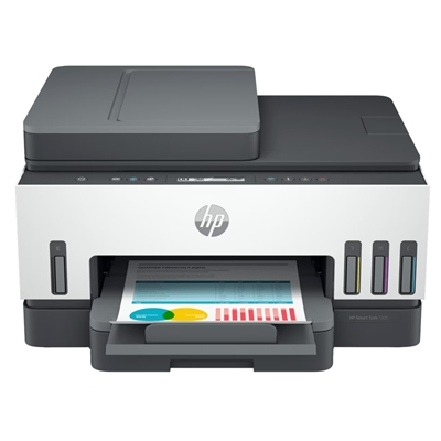 STAMPANTE HP MFC INK 7305 SMARTTANK 28B75A A4 3IN1 1200X1200 WIFI-USB-BT-LAN 256FG 15PPM STAMPA F/R ADF 3YCON REGISTR