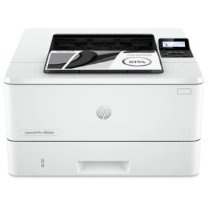 STAMPANTE HP LASERJET PRO 4002DW 2Z606F WHITE A4 42PPM F/R 2CASSETTI LCD WIFI/GLAN/USB/BT 3Y CON REGISTR
