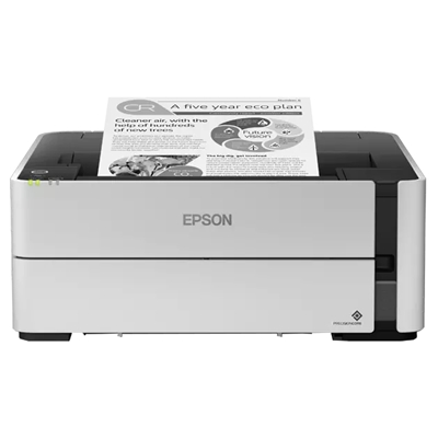 STAMPANTE EPSON INK ECOTANK MONO ET-M1180 C11CG94402 INK TANK SYSTEM 36 MESI ASSIST.ON CENTER 100000 PG FINO:30/06