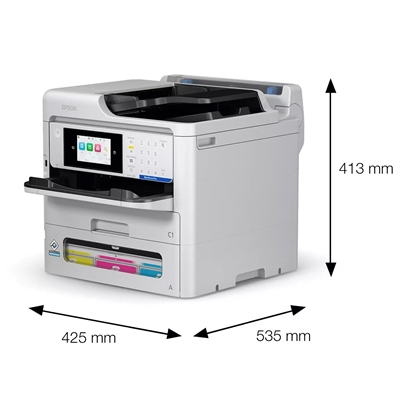 STAMPANTE EPSON MFC INK RIPS WORKFORCE PRO EM-C800RDWF C11CK19401 A4 4IN1 25PPM F/R 330FG USB