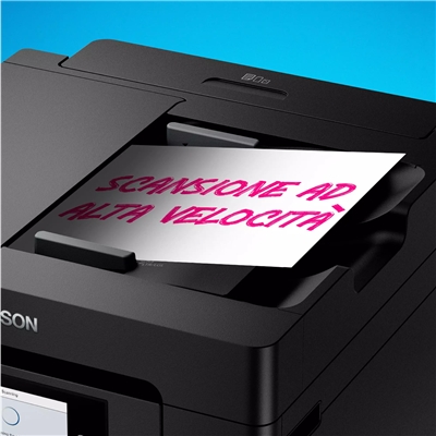 STAMPANTE EPSON MFC INK ECOTANK ET-5855 C11CJ29406A4 32PPM 4IN1 ADF F/R LCD 550FG USB LAN WIFI DIRECT FINO:30/06