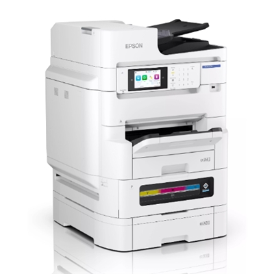STAMPANTE EPSON MFC INK RIPS WORKFORCE PRO EM-C8101RDWF C11CL32401 A3 (SUPPORTI) 4IN1 22PPM 400FG LAN WIFI USB LCD