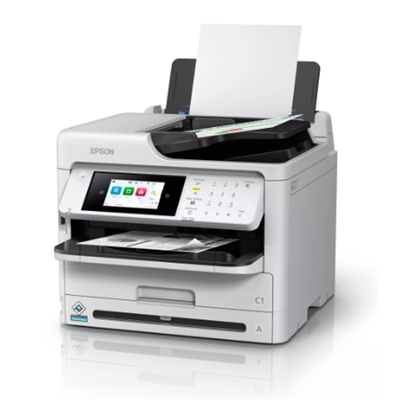 STAMPANTE EPSON MFC INK RIPS WORKFORCE PRO WF-M5899DWF C11CK76401 C11CK77401 A4/LEGAL 4IN1 25PPM 330FG LAN WIFI USB LCD