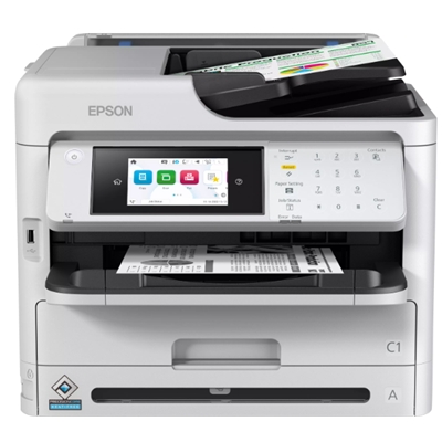 STAMPANTE EPSON MFC INK RIPS WORKFORCE PRO WF-M5899DWF C11CK76401 C11CK77401 A4/LEGAL 4IN1 25PPM 330FG LAN WIFI USB LCD