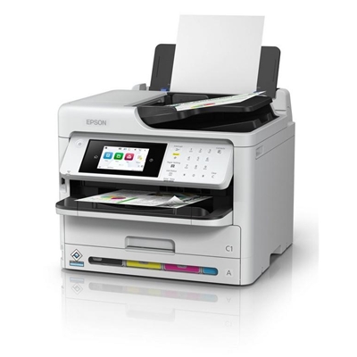 STAMPANTE EPSON MFC INK WORKFORCE PRO WF-C5890DWF C11CK23401 4IN1 A4 34P 250FG ADF50 F/R LCD TOUCH NFC LAN WIFI